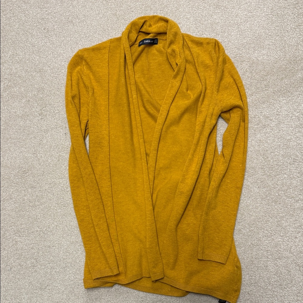 Zara knit open cardigan size small
